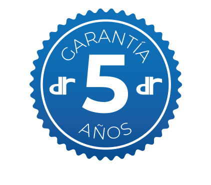 5 años de garantia dr